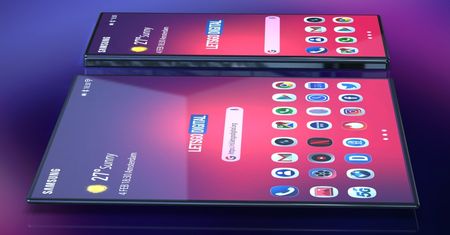 Składany Samsung Galaxy F może wyglądać właśnie tak