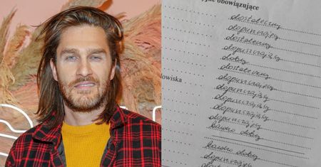 Ekskluzywny Menel pokazuje, że na świadectwie miał... prawie SAME DWÓJE. "Oceny NIE SĄ WYZNACZNIKIEM tego, kim jest twoje dziecko"