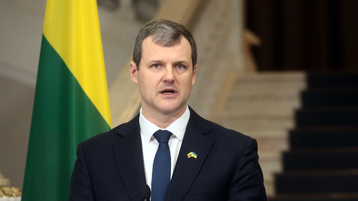 Premier Litwy Gintautas Paluckas 