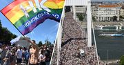 Zakaz nie powstrzymał Węgrów. Rekordowa Parada Równości w Budapeszcie