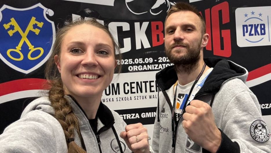 Paulina Stenka-Formela wraz z Dawidem Ostojskim.