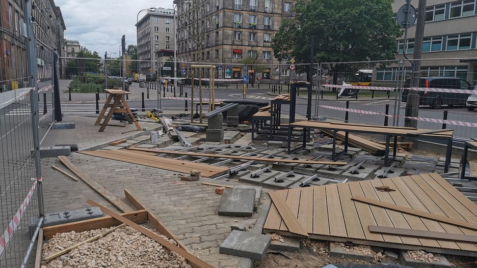 Warszawa. Na Pradze Północ powstaje strefa relaksu (fot. Grzegorz Walkiewicz - Facebook)