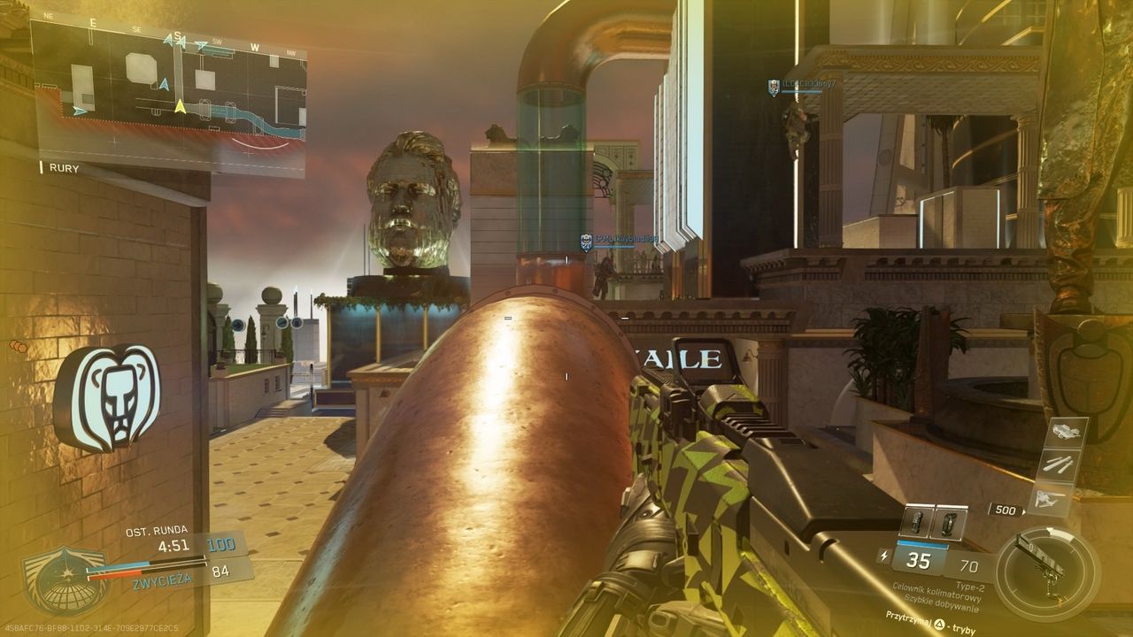 Call of Duty: Infinite Warfare Continuum - mapa Excess