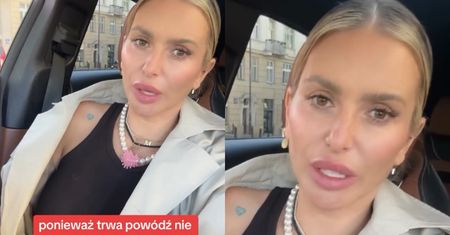 Monika Goździalska o powodziach w Polsce: "Ponieważ trwa powódź, nie masz prawa się uśmiechać". Zareagowała już Korwin Piotrowska
