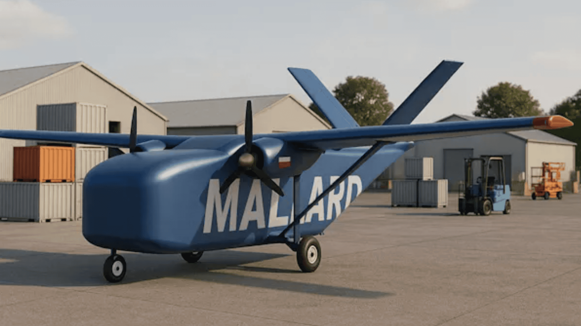 Transportowy bezzałogowiec Mallard