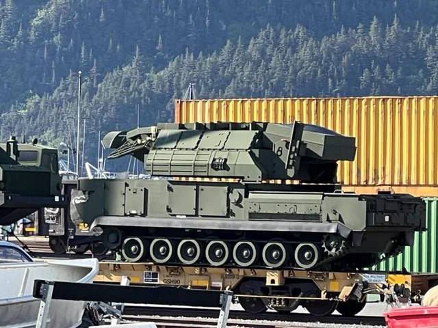 Atrapa systemu Tor M-1.