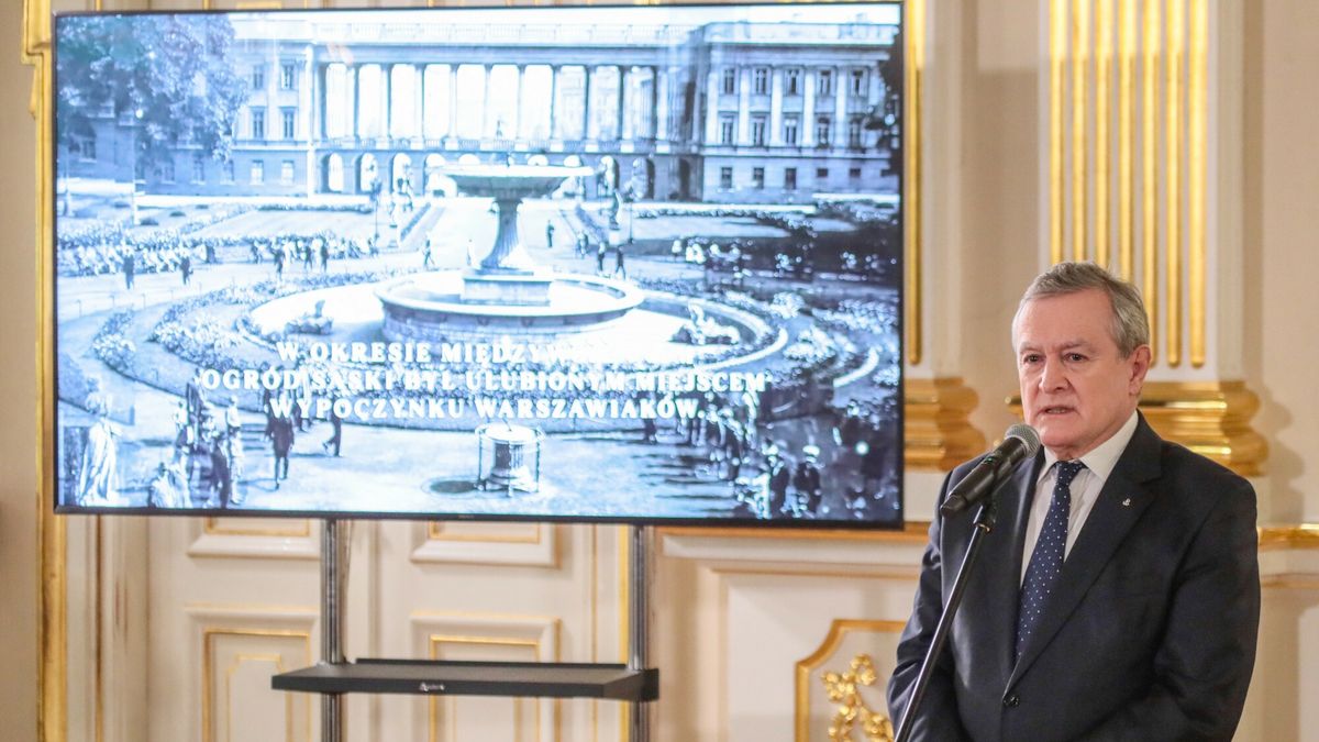 Minister kultury Piotr Gliński 