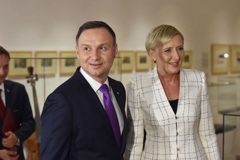 Prezydent z żoną w Muzeum Narodowym