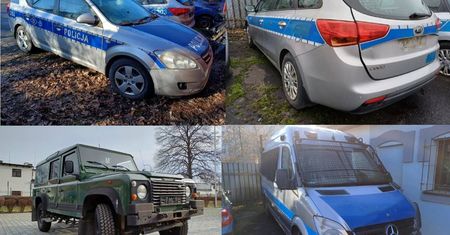 Radiowozy na sprzedaż. Cena zwala z nóg