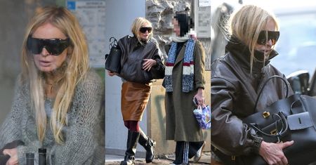 Stylowa Monika Olejnik taszczy torbę za prawie 20 tysięcy złotych. Ikona mody w każdą pogodę? (ZDJĘCIA)