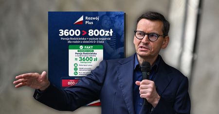 Co zamiast 800 plus? Morawiecki ujawnia plan pensji rodzicielskiej