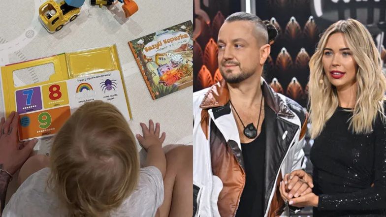 Baron spędza czas z synkiem