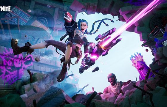 League of Legends i Fortnite rozpoczynają współpracę, Jinx w ofercie gry