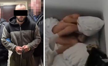 Mówił, że jest "królem Łukowa". Tak zareagował, kiedy weszła policja