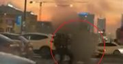 Szokujące sceny na parkingu w Warszawie. Wysiadł z auta i zaatakował kobietę