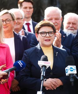 Beacie Szydło się pomieszało. Wpadka na konferencji prasowej