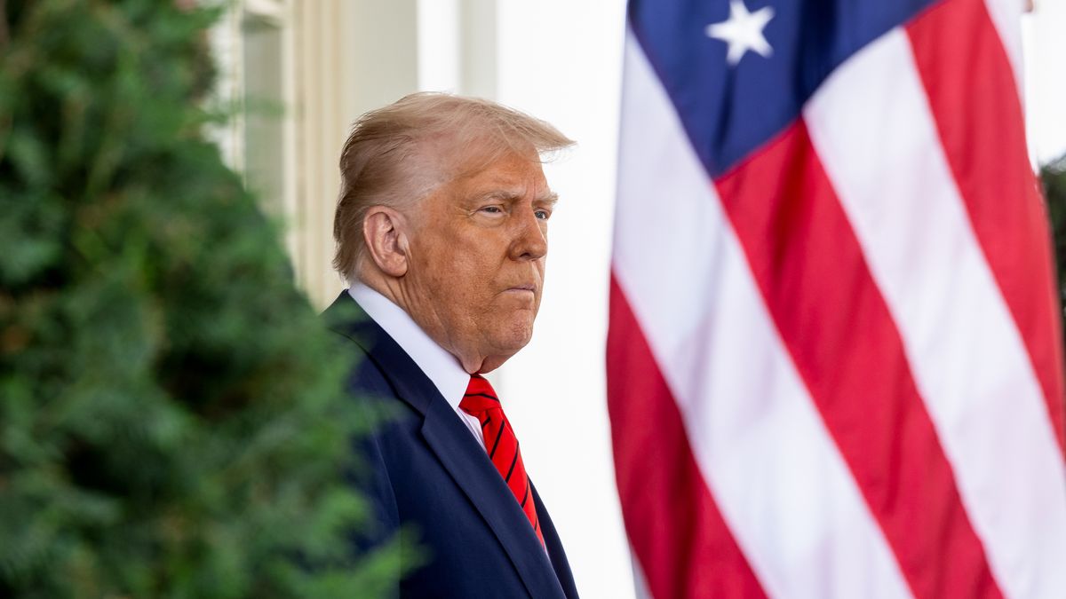 Trump, Carney To Meet With $900 Billion Relationship On The Line
US President Donald Trump waits to greet Mark Carney, Canada's prime minister, not pictured, during an arrival ceremony outside the West Wing of the White House in Washington, DC, US, on Tuesday, May 6, 2025. The in-person meeting carries high stakes for Carney, who led his Liberal Party to a stunning victory by promising to win the trade war with the US and protect Canadian sovereignty in the face of US aggression. Photographer: Francis Chung/Politico/Bloomberg via Getty Images
Bloomberg
international relations, 2025uspolitics, north american, u.s. government, foreign relations, us, united states of america, the white house, americas, government news, canadian, u.s.a., american