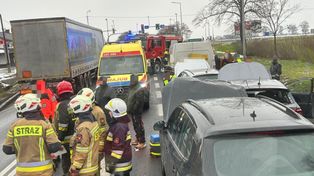 Ostaszewo: Karambol na DK91. Cztery osoby trafiły do szpitala