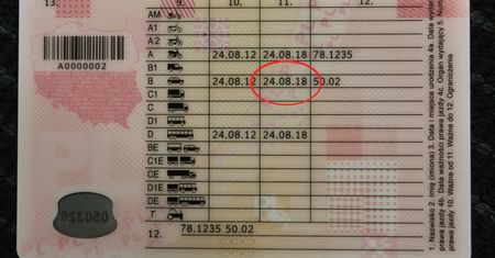 Prawo jazdy z datą ważności uprawnień zamiast bezterminowego. Jest wyrok WSA
