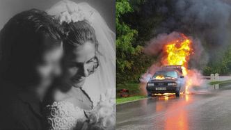 Podpalił auto z żoną w środku i pozorował wypadek dla polisy - wstrząsająca sprawa Elizy i Gabriela