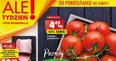 Biedronka nowa gazetka 4.07-9.07. Promocje Biedronka od poniedziałku 3 lipca