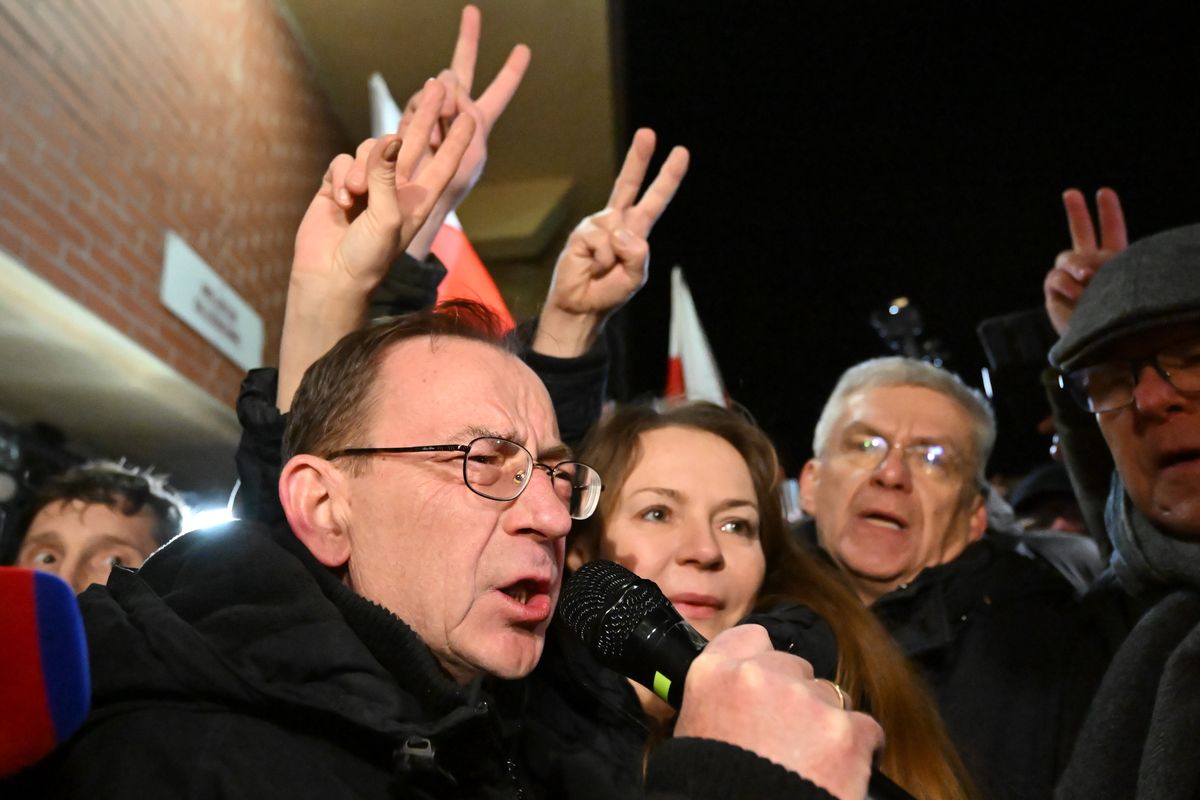 Mariusz Kamiński opuścił Areszt Śledczy w Radomiu po ponownym ułaskawieniu przez prezydenta