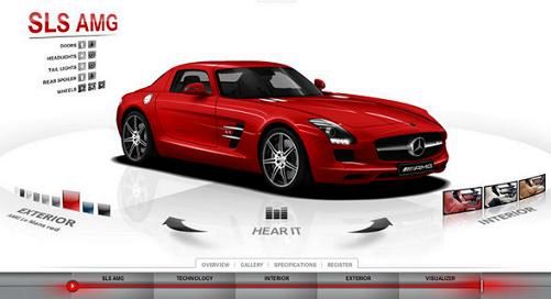 Czerwony czy biały? - dobieramy Mercedesa SLS AMG