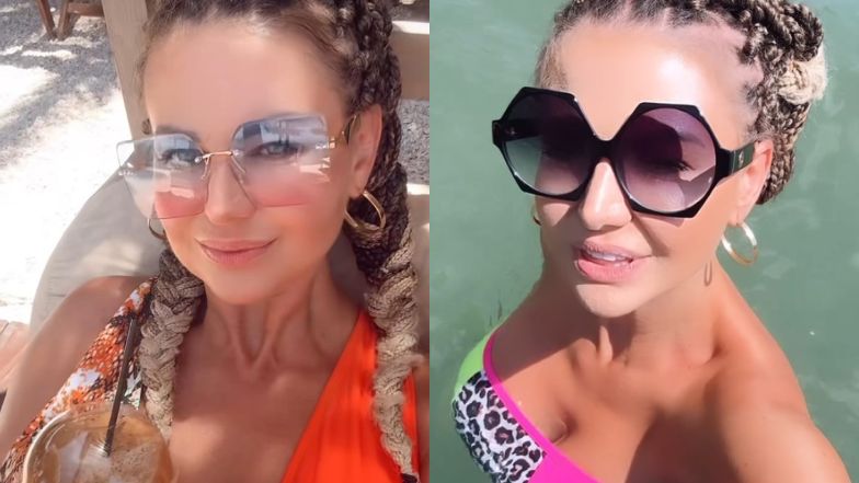 Maja Rutkowski w bikini chwali się śnieżnobiałymi zębami z błyskotkami (FOTO)