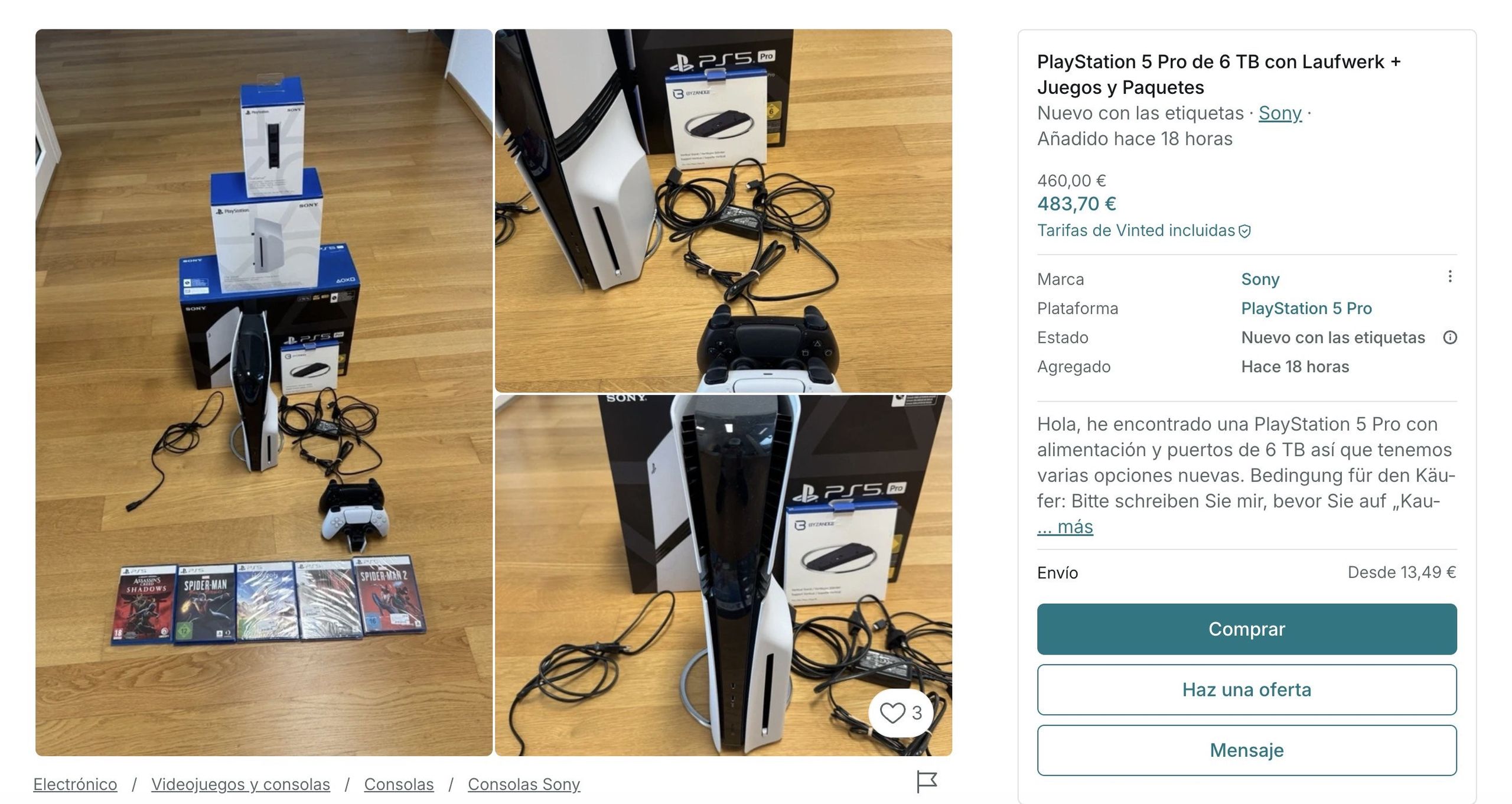 Na Vinted miały pojawić się podejrzane oferty sprzedaży nowej elektroniki w cenach znacznie niższych od rynkowych