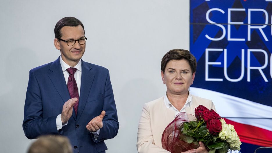 Mateusz Morawiecki i Beata Szydło