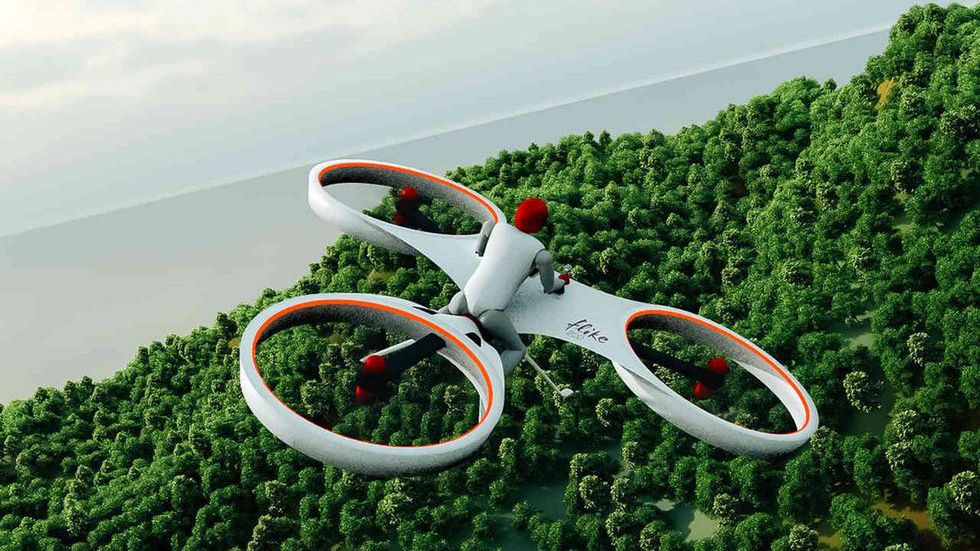 Latający skuter Flike. Proszę, weźcie moje pieniądze! 1