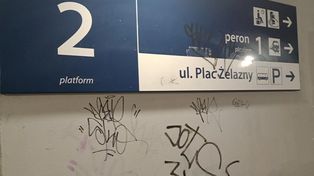 Komu służy podziemne przejście w Zduńskiej Woli na dworcu kolejowym? Wandalom?