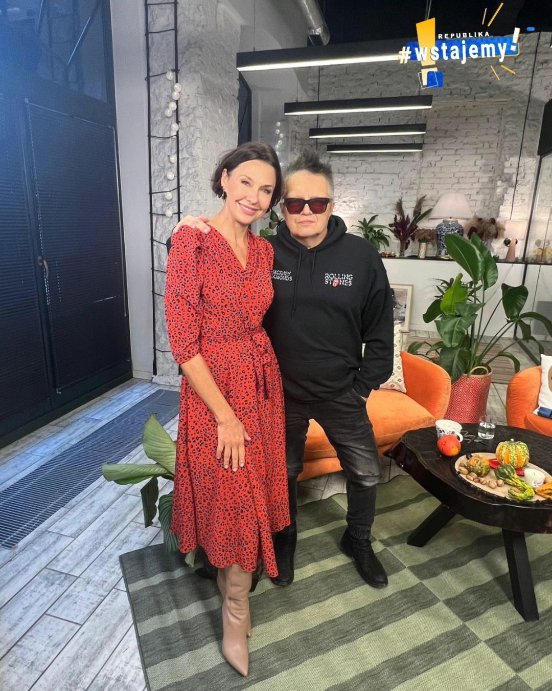 Muniek Staszczyk i Anna Popek