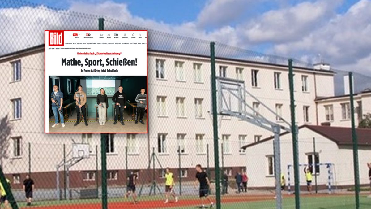 Uczniowie z Iłży uczą się strzelania.