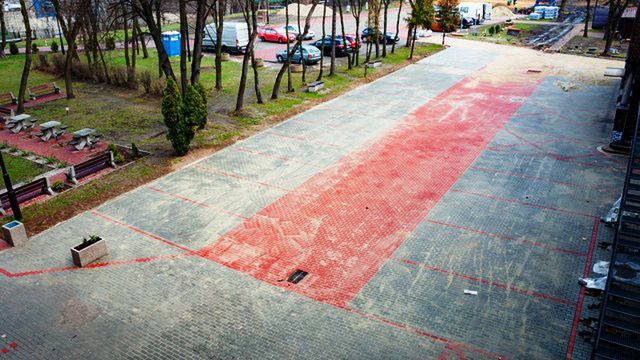 Sosnowiec. Kończy się budowa parkingu przy Energetycznym Centrum Kultury.