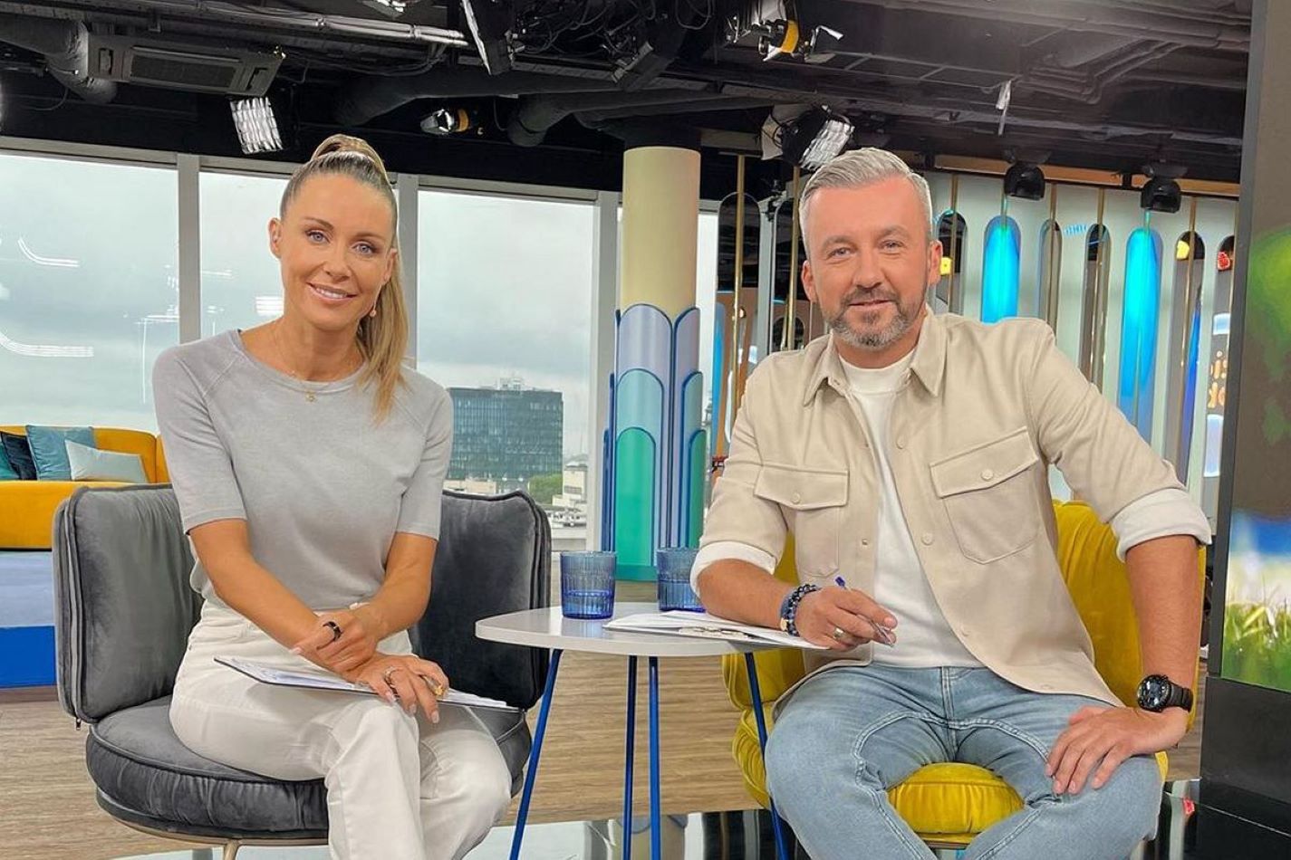 Małgorzata Rozenek i Krzysztof Skórzyński prowadzą "Dzień Dobry TVN"