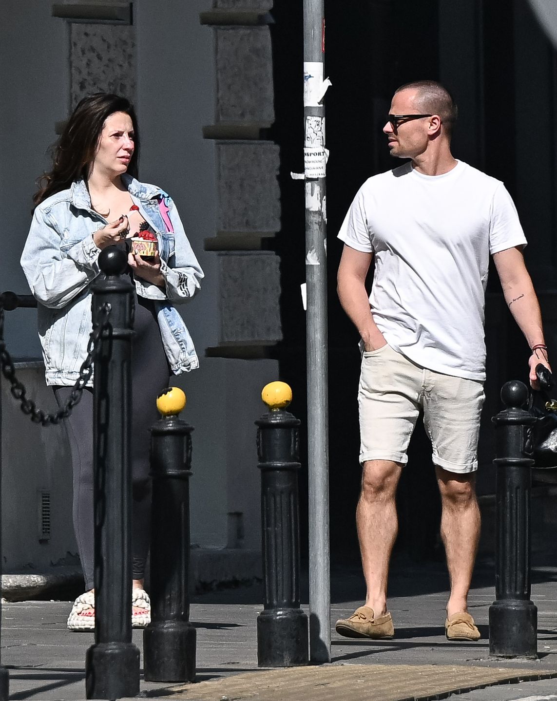 Marcin Hakiel i Dominika "przyłapani" na mieście