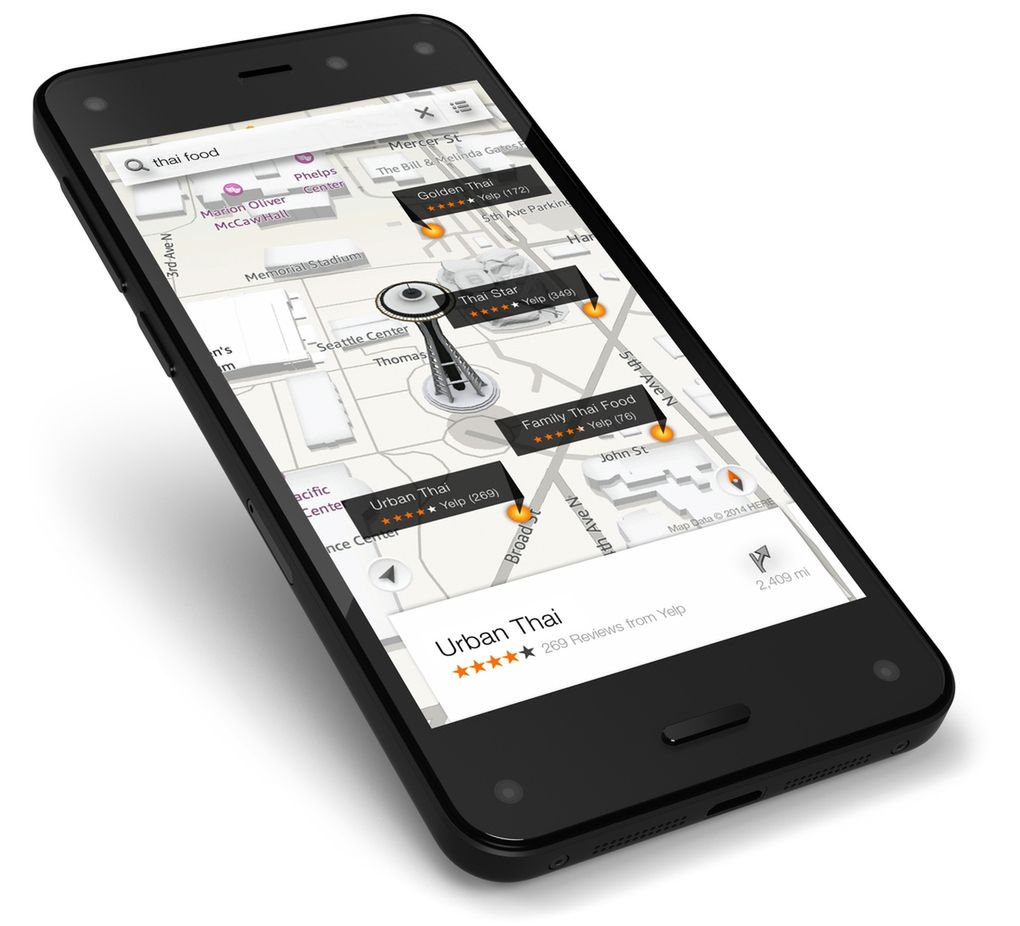 Fire Phone - smartfon Amazonu oficjalnie 12