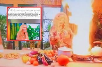 Gessler wznieciła pożar w TVN. Strażacy grzmią. "Show to nie usprawiedliwienie"