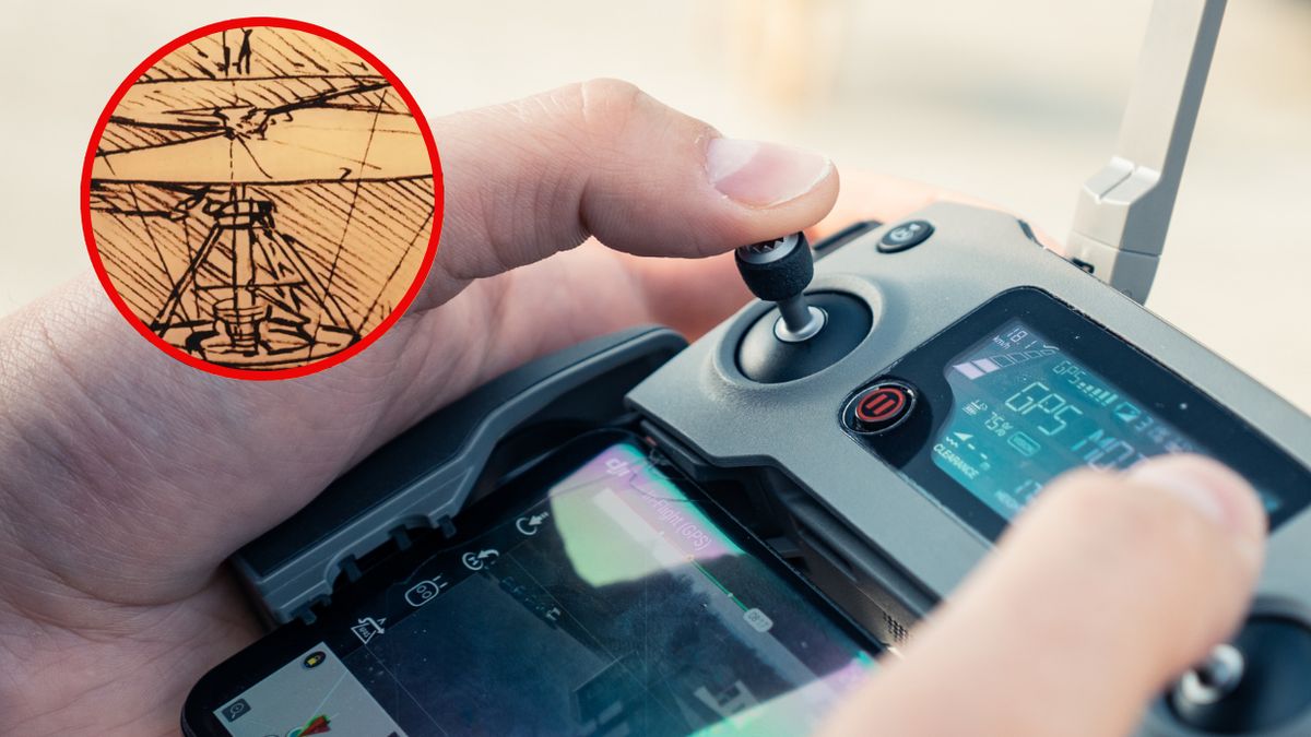 Czy projekt Leonarda Da Vinci zrewolucjonizuje drony?