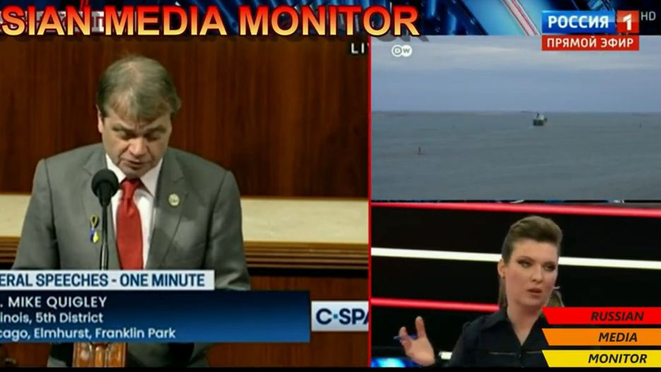 Kolejna propaganda w rosyjskiej telewizji 