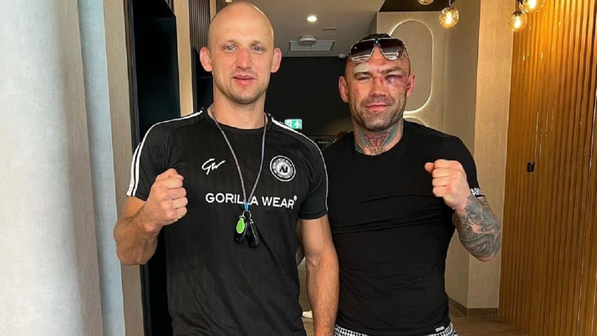 Romanowski pokazał twarz po walce