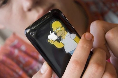 Homer Simpson iPhone