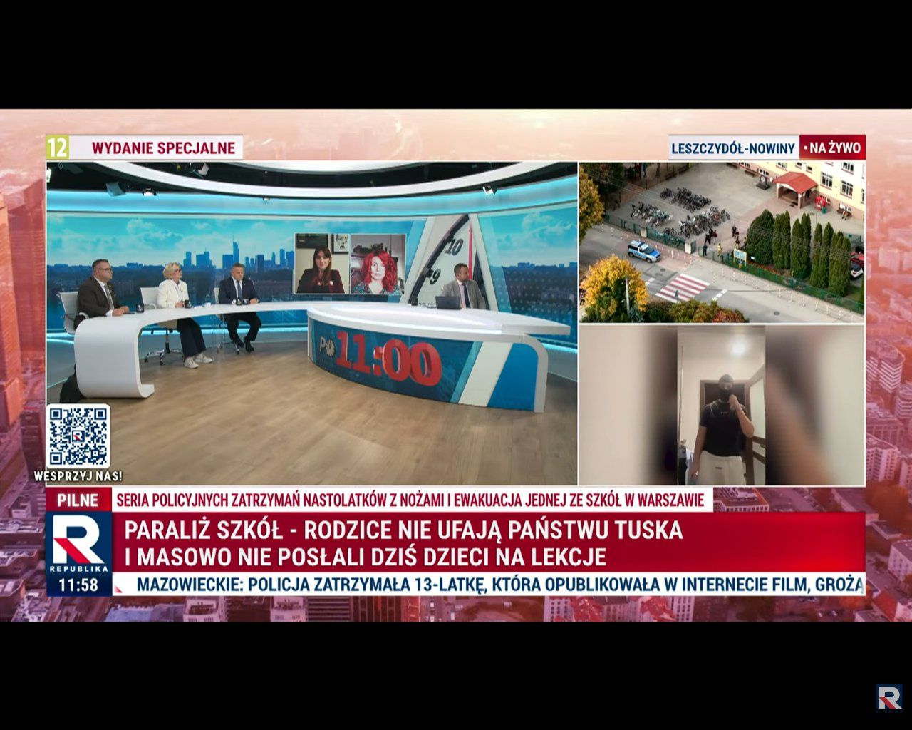 Jeden z pasków w Republice