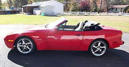 Znalezione na eBayu: Porsche 944 z silnikiem V8