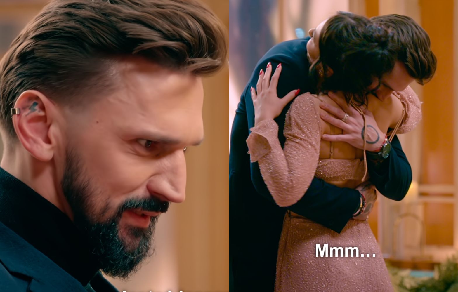 Podniecony Jacek dyszy na widok Julity
