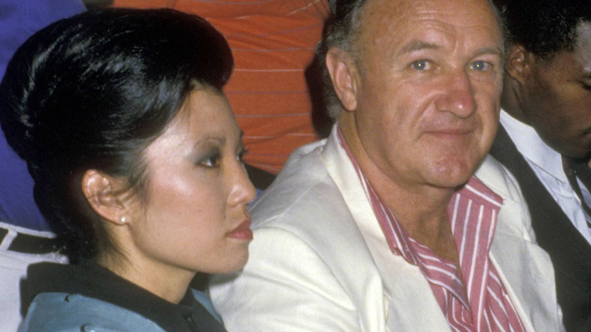 Gene Hackman z żoną