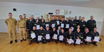 Morąg: 31 druhów OSP ukończyło szkolenie podstawowe