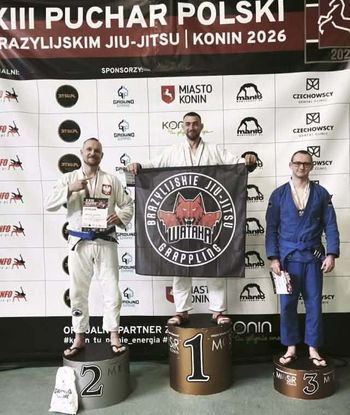 Złoto dla policjantów z Płocka. Triumf podczas Pucharu Polski w Jiu-Jitsu