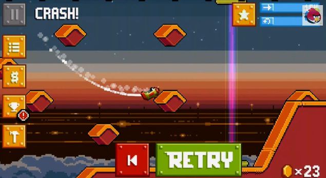 Retry, czyli Flappy Bird twórców Angry Birds 2